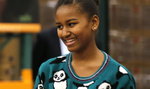 Sasha Obama w uroczym sweterku