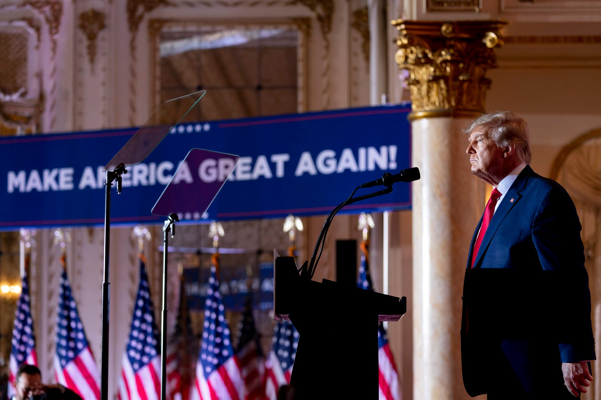 Donald Trump sa bude v roku 2024 opäť uchádzať o úrad prezidenta Spojených štátov.