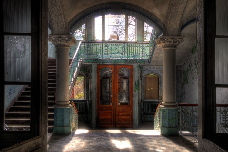 Opuszczony szpital Beelitz-Heilstätten. TUTAJ LECZYŁ SIĘ ADOLF HITLER