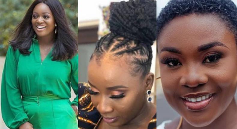 How Ghanaian female celebrities are styling their hair in this coronavirus season