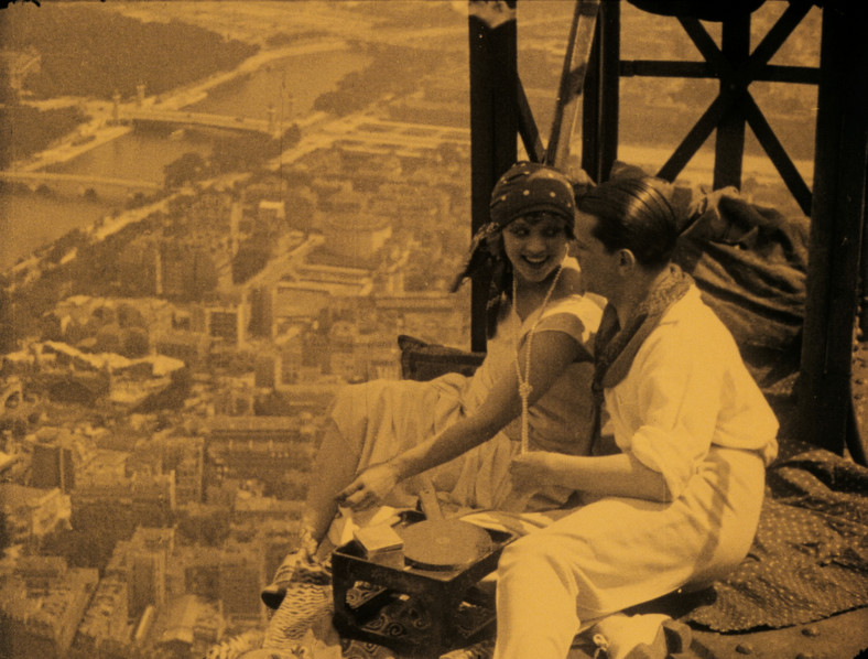 "Paryż śpi", reż. R. Clair, 1923, La Cinémathèque Français