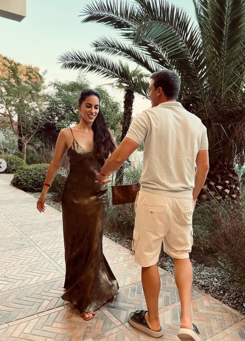 Marija Egelja sa mužem