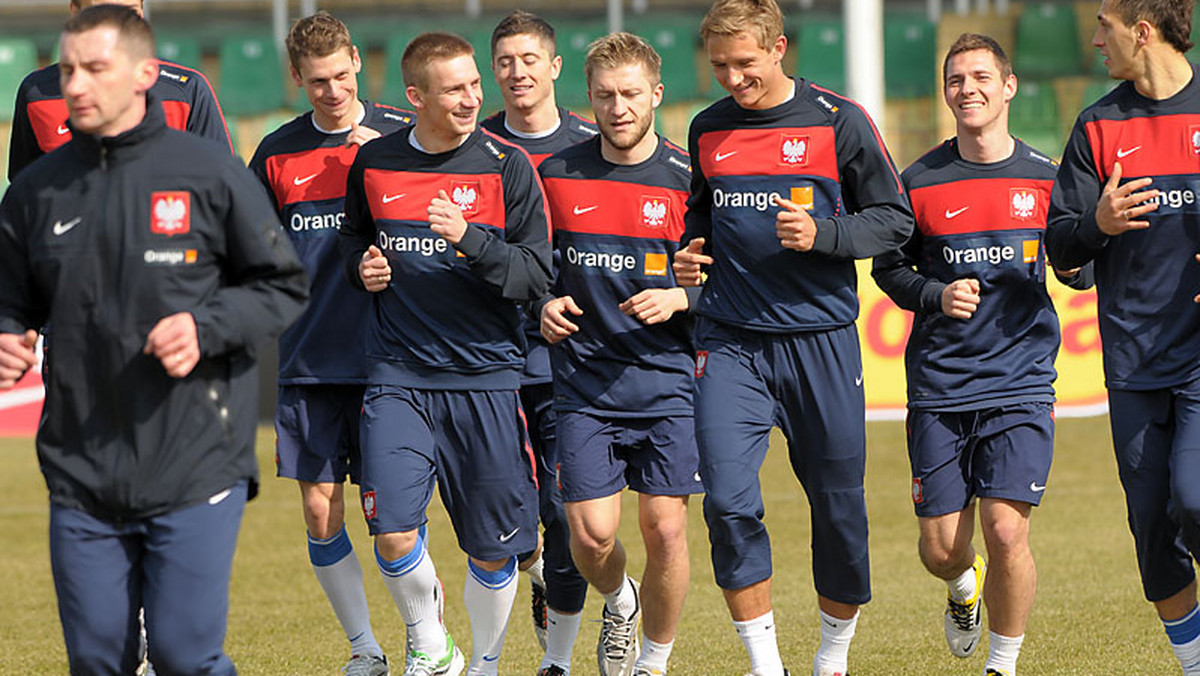 Trening reprezentacji Polski