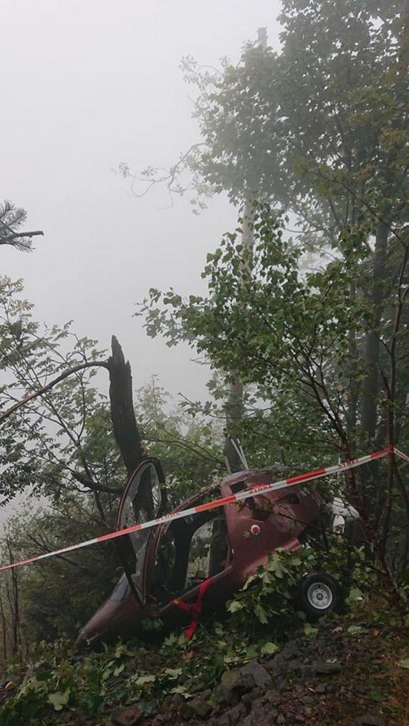 Wypadek lotniczy na śląsku. Są ranni