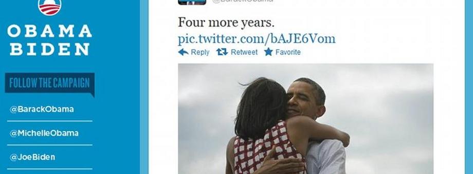 Obama twitter four more years