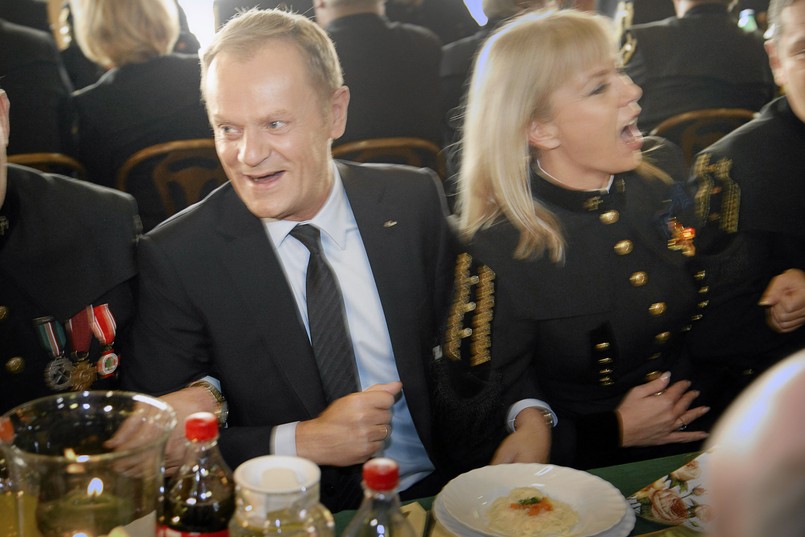 Tusk do górników: Jeszcze Polska nie zginęła... ZDJĘCIA