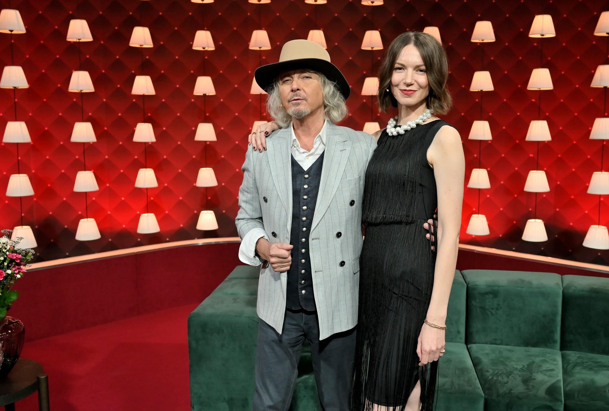 Peter Nagy a Zuzana Smatanová v Sieni slávy.
