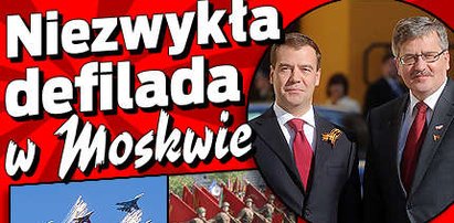 Niezwykła defilada w Moskwie. Zdjęcia