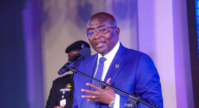 Dr. Bawumia at the launch.