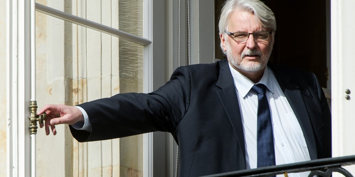 Witold Waszczykowski przyznał, że "trzy dni to za mało, by zdobyć poparcie w takiej sprawie"