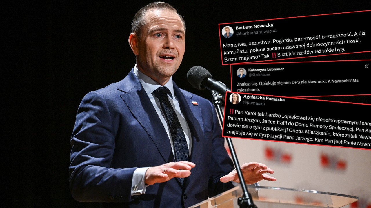 Burza w sieci po publikacji Onetu o Karolu Nawrockim. "To się w głowie nie mieści"