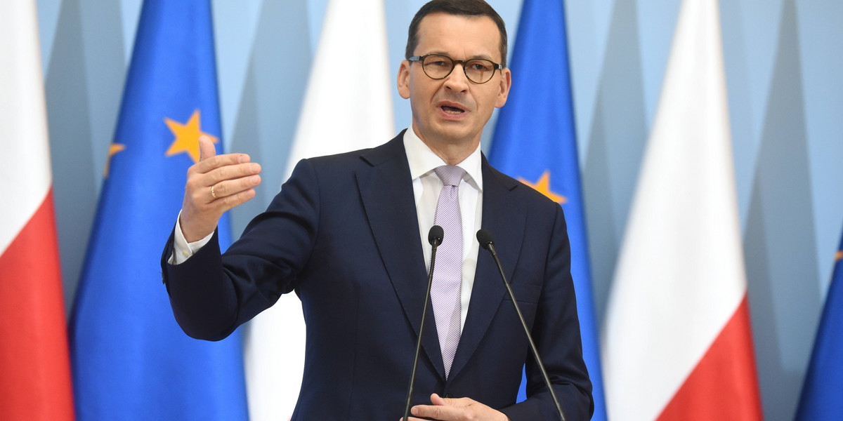 Premier Mateusz Morawiecki.