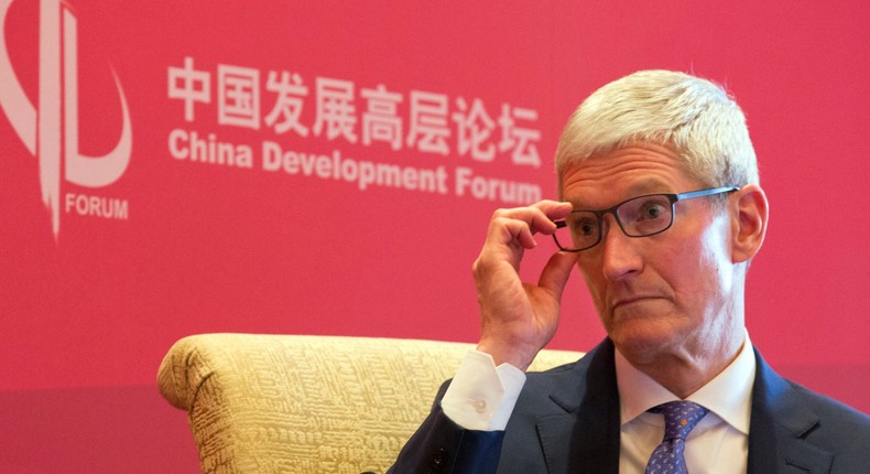 Tim Cook China