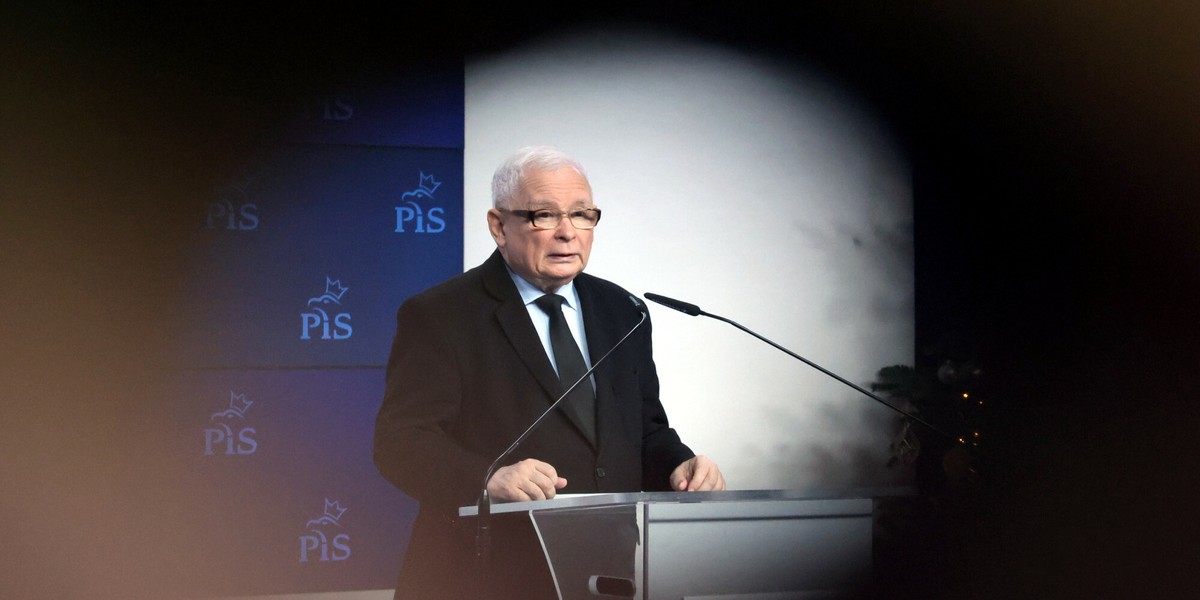 Prezes PiS Jarosław Kaczyyński