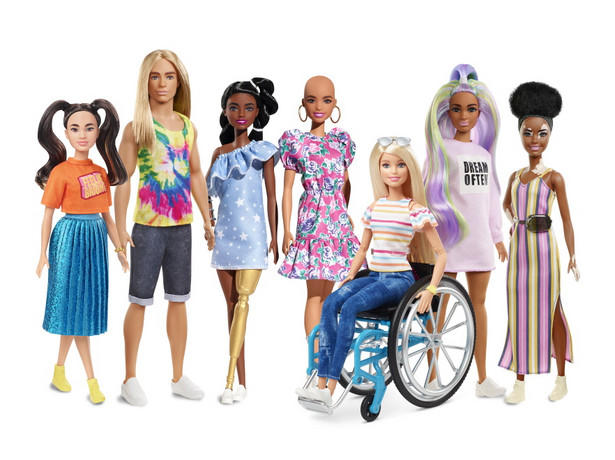 Barbie FASHIONISTAS 2020