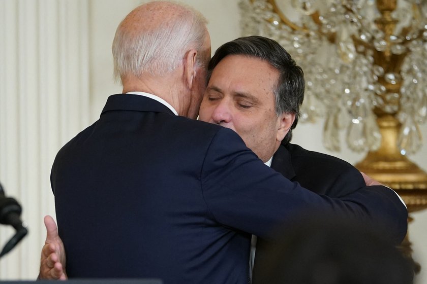 Poruszające sceny w Białym Domu. Joe Biden nie potrafił powstrzymać łez