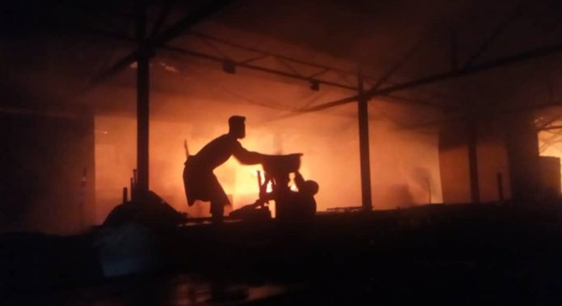 Another fire hits Asafo Market within 24 hours