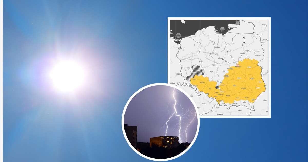 Upał 31 stopni w Polsce? IMGW ostrzega: burze, ulewy i gwałtowna zmiana pogody już jutro