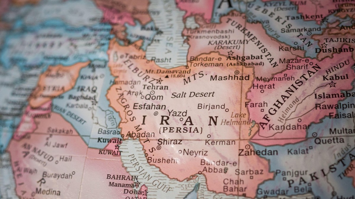 Mapa Irana