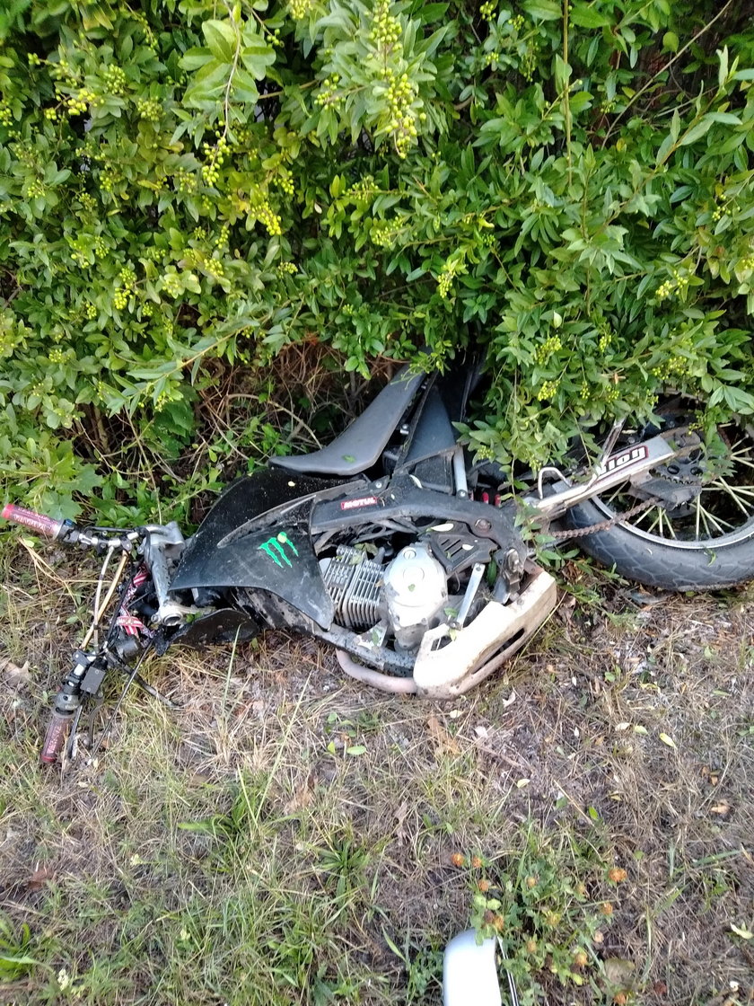 Śmierć motocyklisty pod Łaskiem