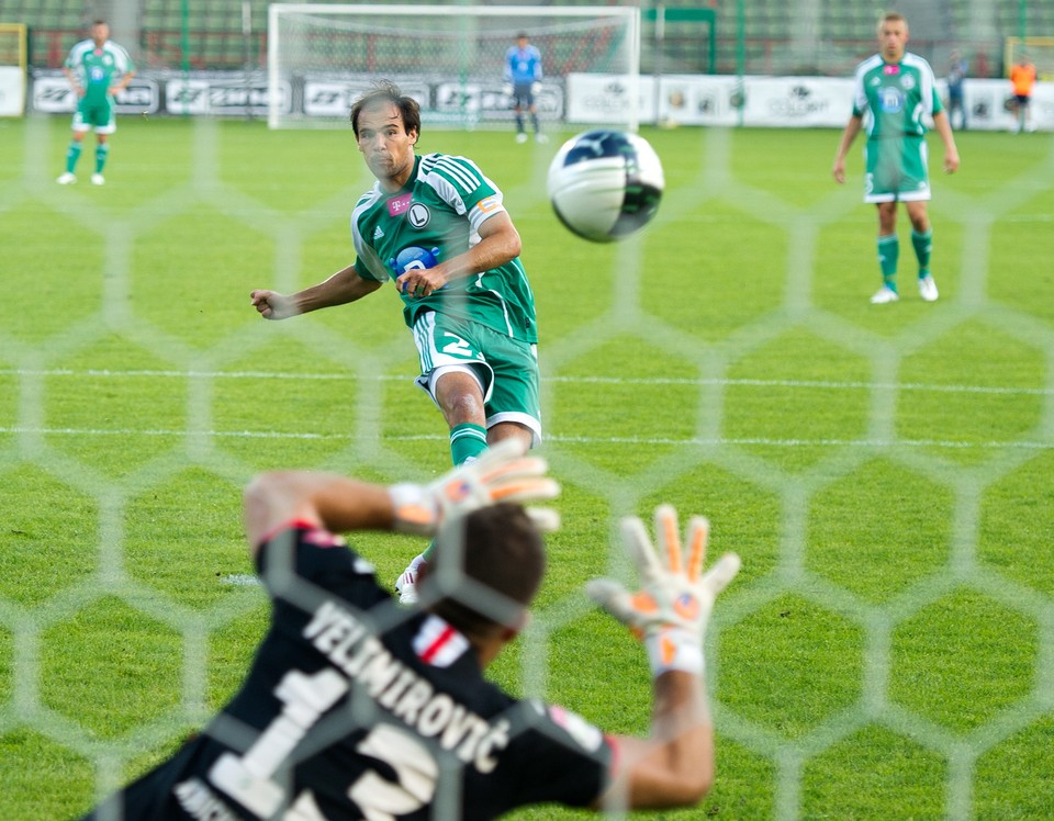 PIŁKA NOŻNA LIGA POLSKA ŁKS ŁÓDŹ LEGIA WARSZAWA