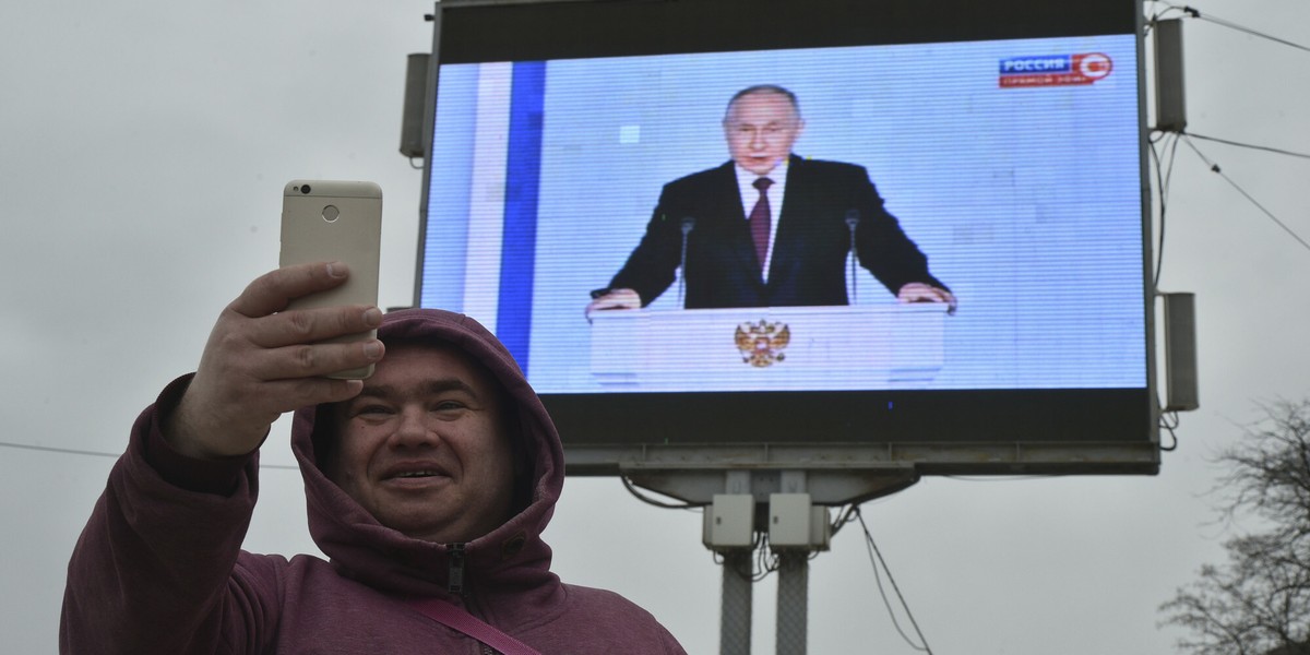 Wizja Rosji, jaką Władimir Putin nakreślił w swoim orędziu ma niewiele wspólnego z prawdą.