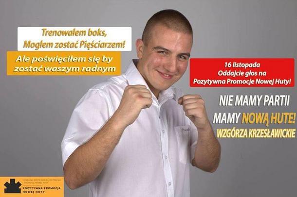 Pozytywna Promocja Nowej Huty wybory samorządowe polityka