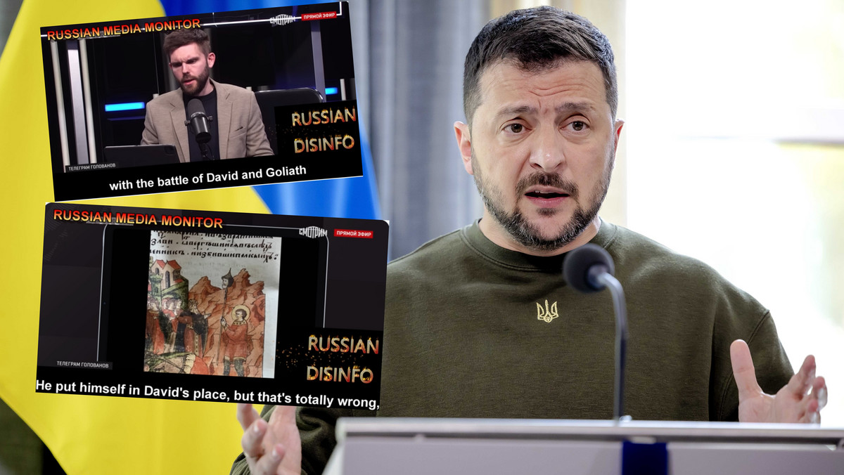 Propagandzista Kremla chce "głowy" Zełenskiego. Użył biblijnego porównania