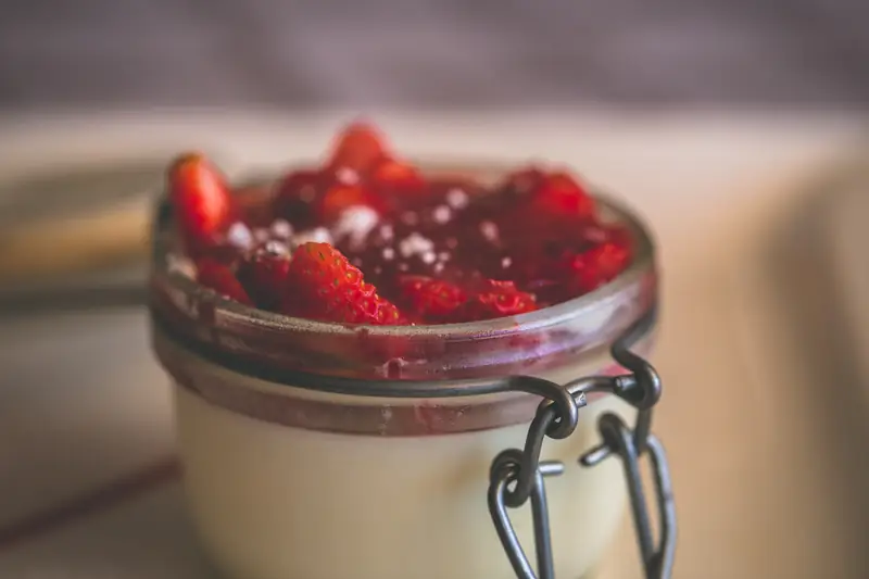 Sezonowa panna cotta / unsplash