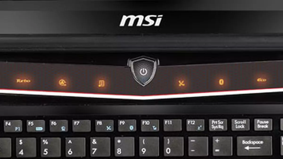 MSI GT660 - mocny notebook dla graczy