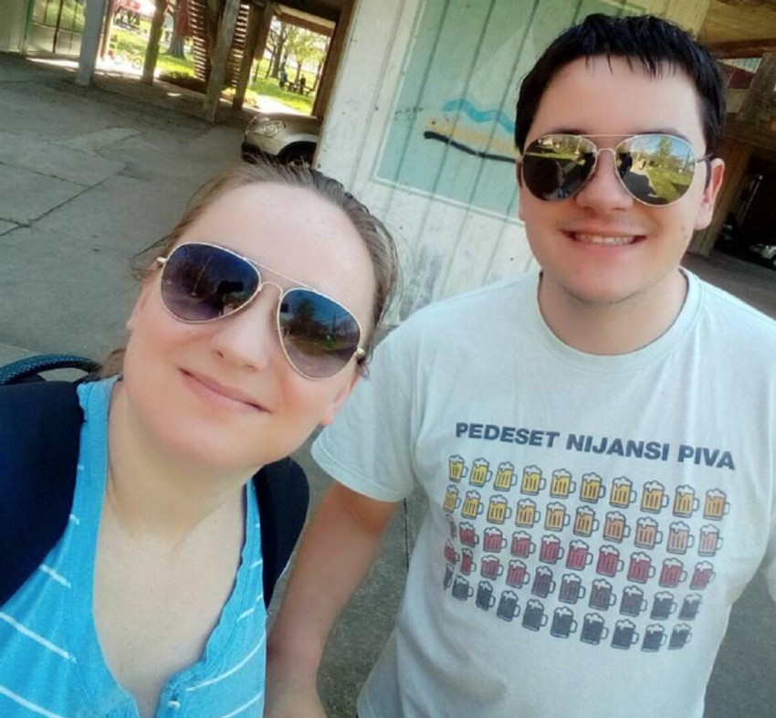 Žarko Stevanović sa ženom