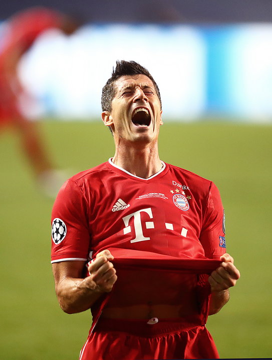 Robert Lewandowski królem strzelców Ligi Mistrzów