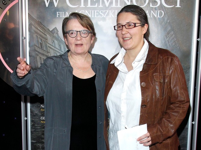 Agnieszka Holland i Kasia Adamik