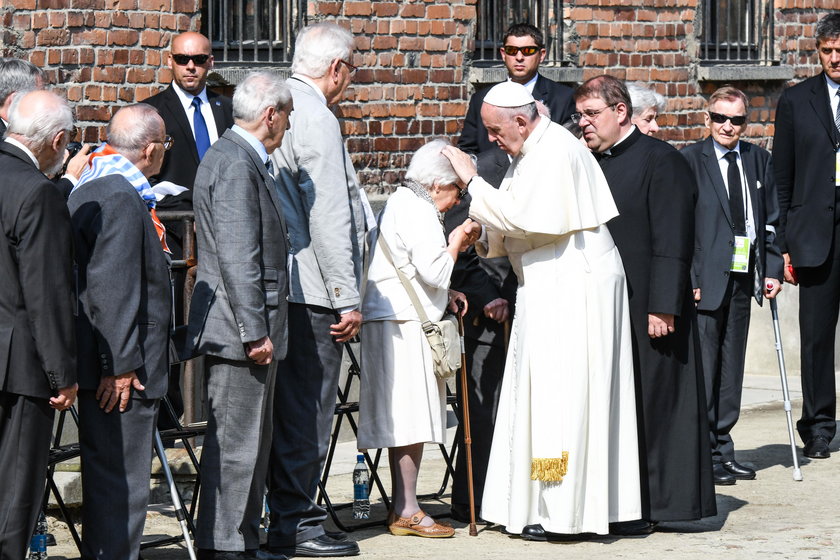 ŚDM 2016 w Krakowie. Papież Franciszek odwiedził Auschwitz