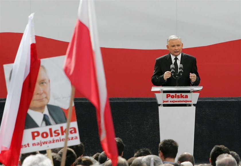 Jarosław Kaczyński żartuje ze swojego wzrostu