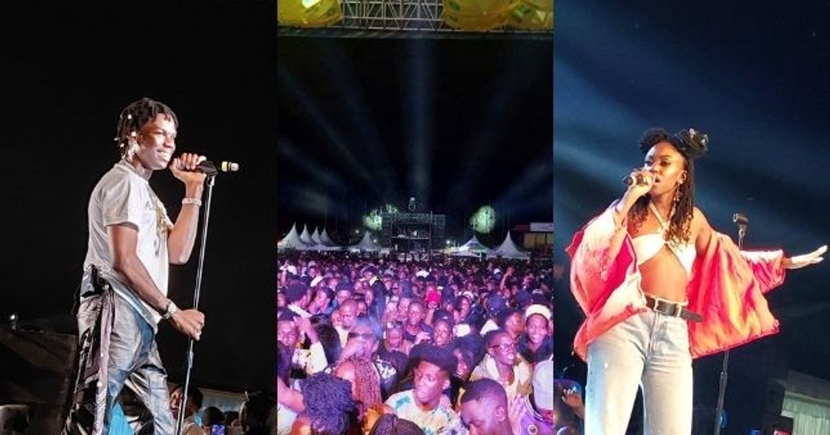 Rema surprises fans as he brings Patoranking & Karun on stage at his concert - Vimarsana News