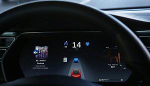 The Tesla dashboardChicago Tribune / Getty