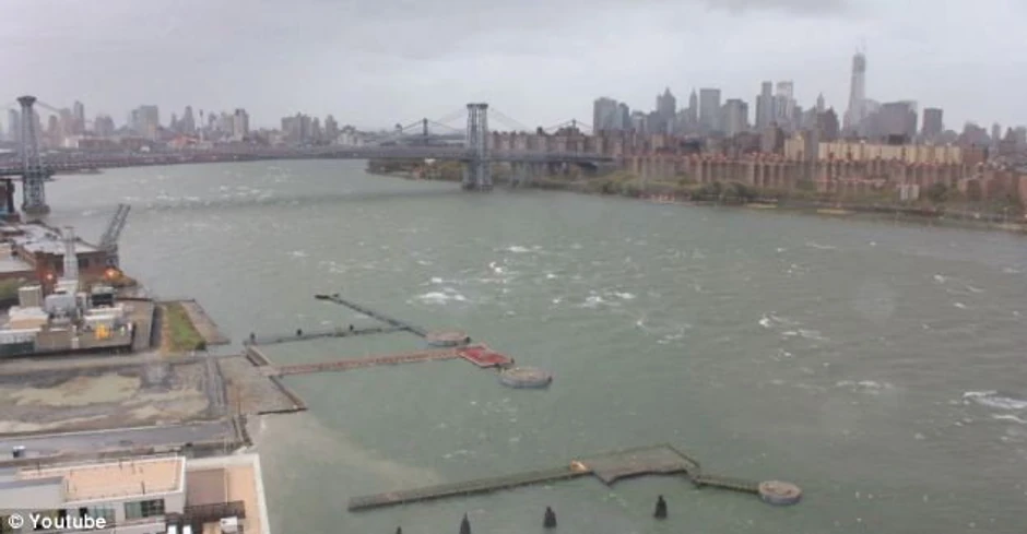 Sam početak nadolaska uragana