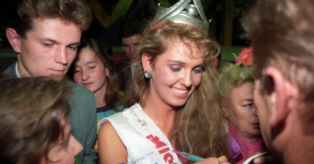 Nagranie z Ewą Wachowicz hitem sieci. Tak zdobywała koronę Miss Polonia [WIDEO]