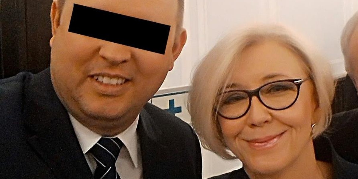 Sławomir Z. i Marzena Machałek, wiceminister edukacji