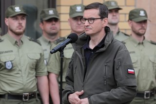 Morawiecki: To Białoruś ponosi odpowiedzialność za migrantów