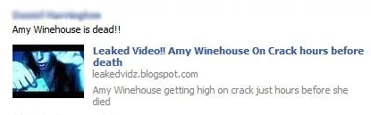 Ci, którzy chcieli zobaczyć Amy Winehouse kilka godzin przed śmiercią trafili na złośliwy scam