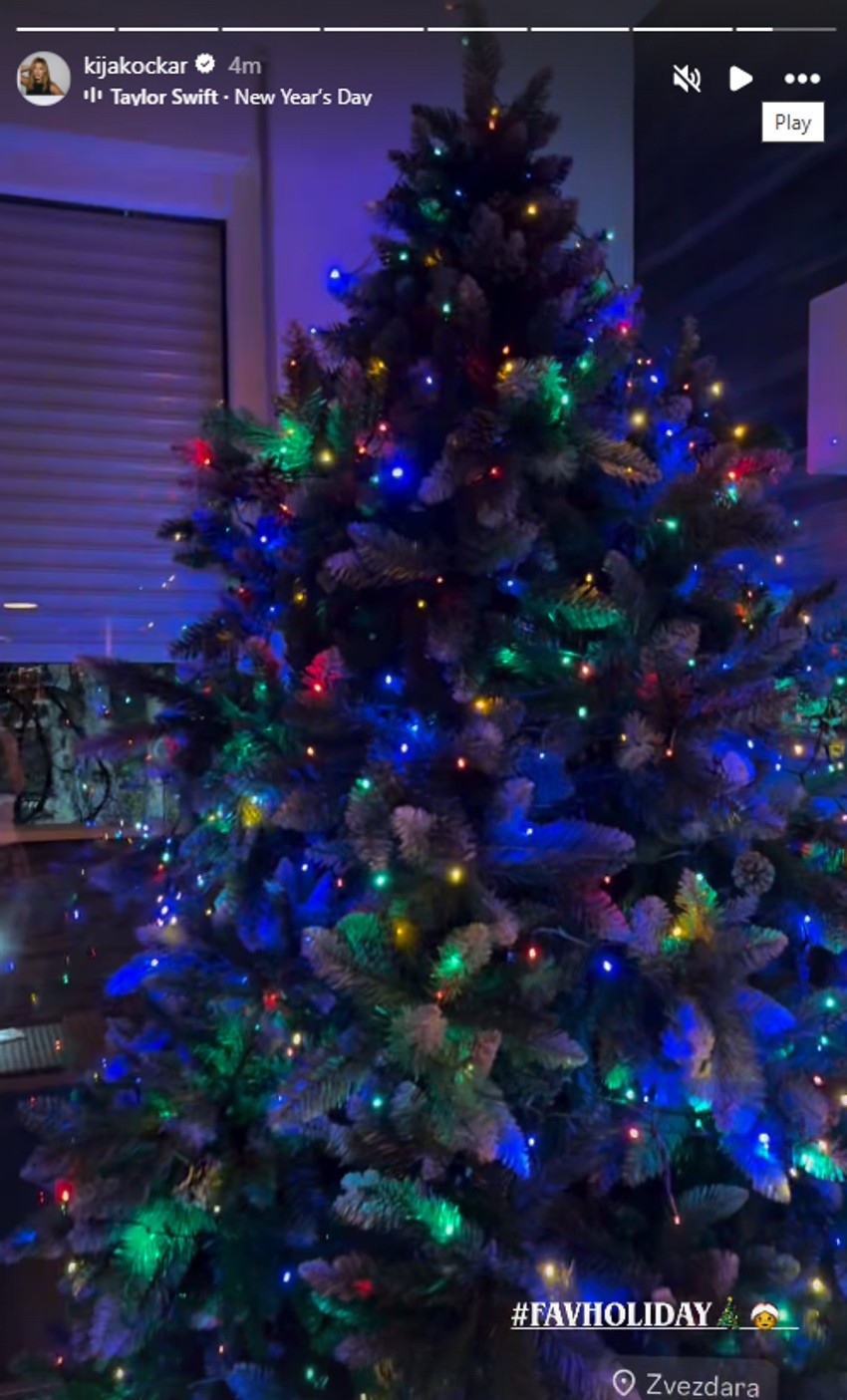 Kija kockar pokazala jelku