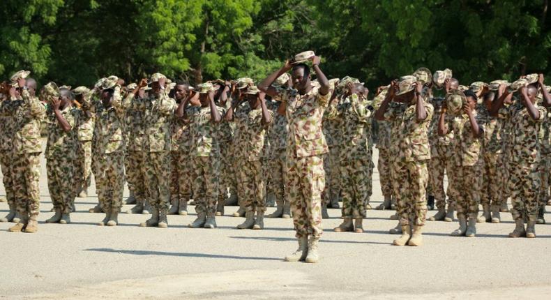 Nigerian troops are gathering for an offensive to retake a key town on Lake Chad from Boko Haram jihadists