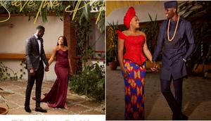 Paul Onuachu and Tracy reveal wedding date in Lagos and Accra [Photos]