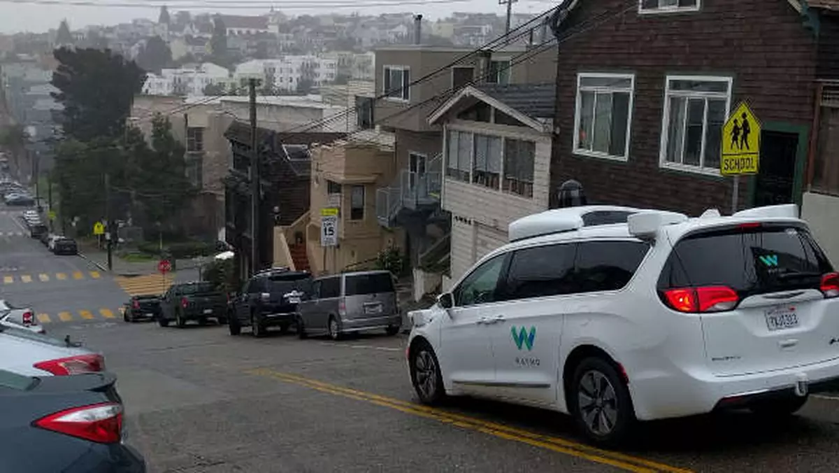 Autonomiczny minivan Waymo pojawił się w San Francisco