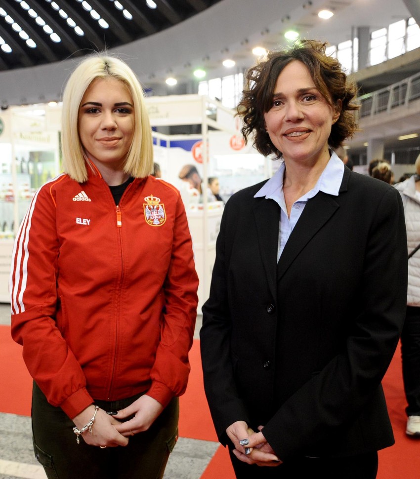 Jasna Šekarić sa ćerkom Leom Aleksić pre dve godine