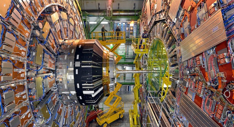 A view of the Large Hadron Collider at CERN in Switzerland in September 2014.Harold Cunningham/Getty Images