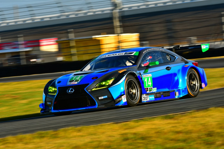 Lexus RC F GT3 zadebiutował w Rolex 24h Daytona