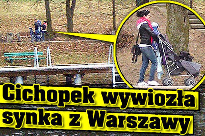 Cichopek wywiozła synka z Warszawy